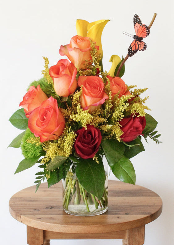 GLW144 - Roses and Callas