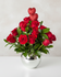 18 vibrant red roses, greenery, and a love detail, this bouquet is perfect for any love occasion. Gladys Flowers Miami