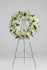 GLW129 - Funeral White Wreath