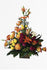 GLW005 - ORANGE ROSES, MINI-ROSES, LILIES